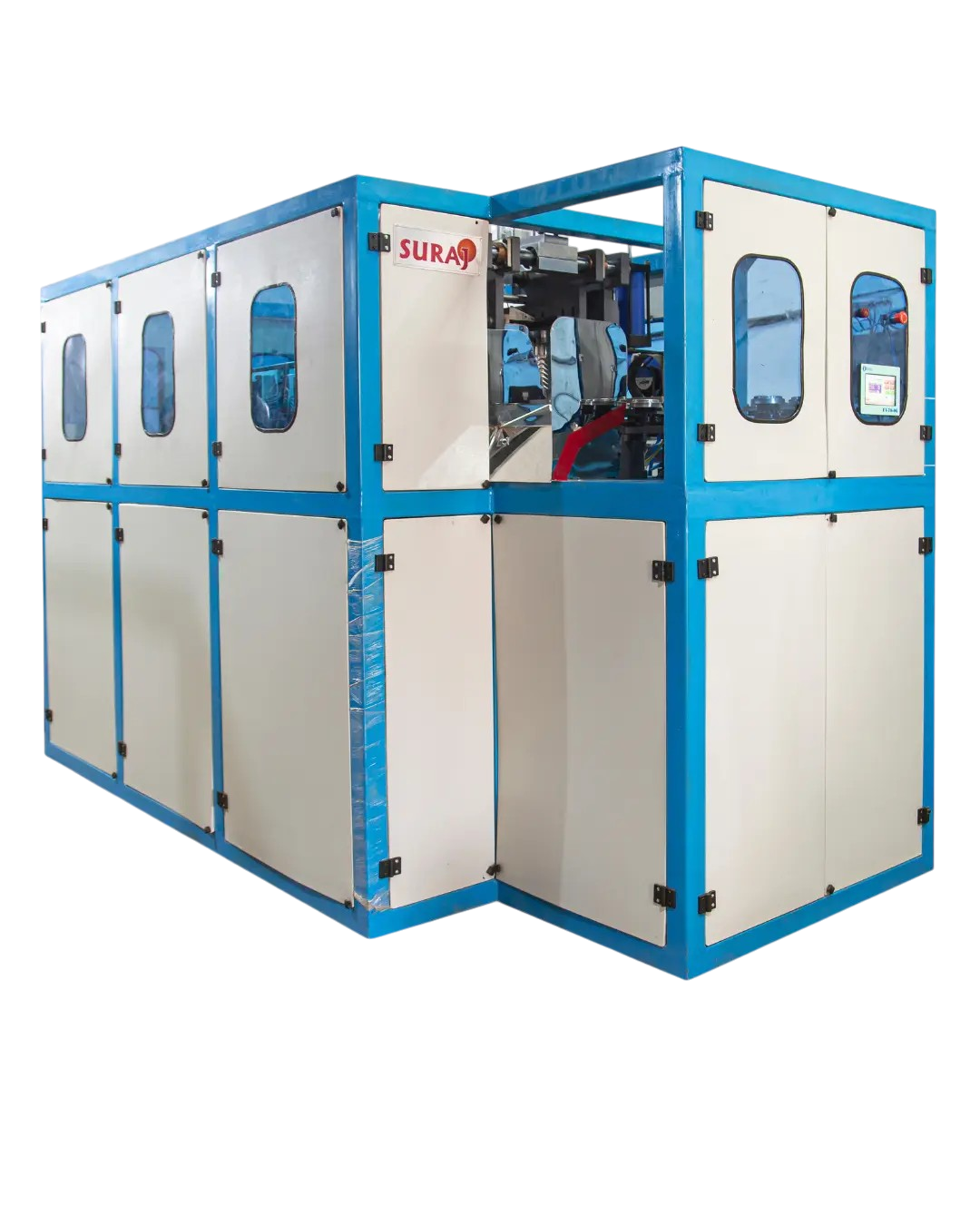 Automatic Hand Feed Pet Perform Stretch Blow Moulding Machine